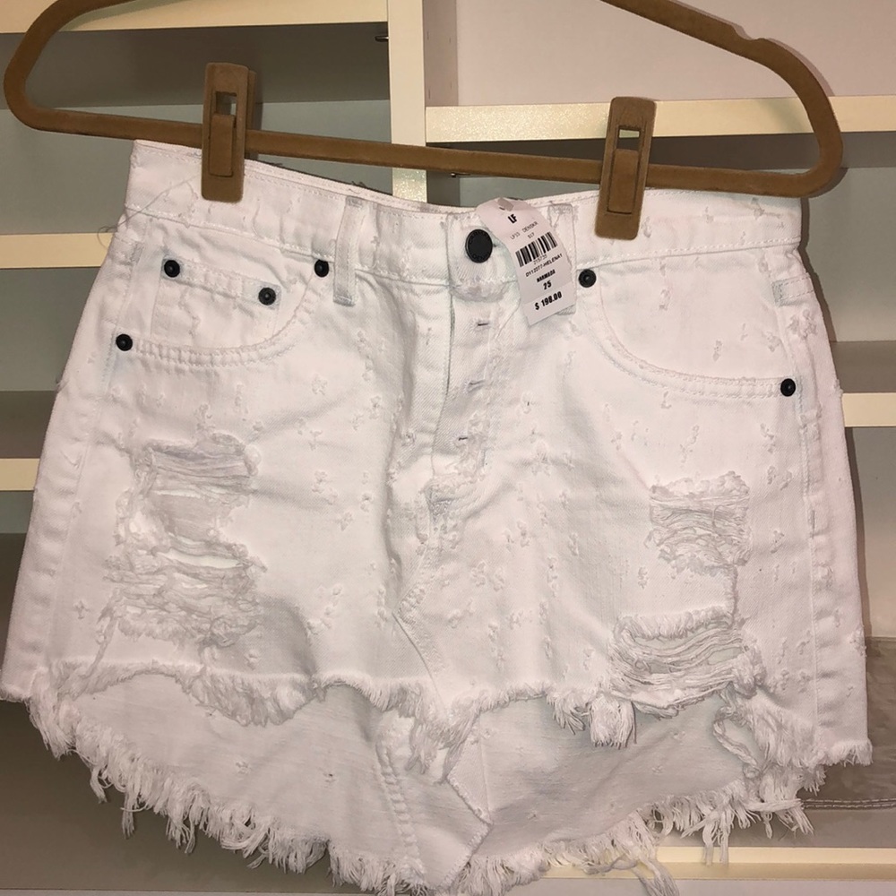 BRAND NEW jean skirt
